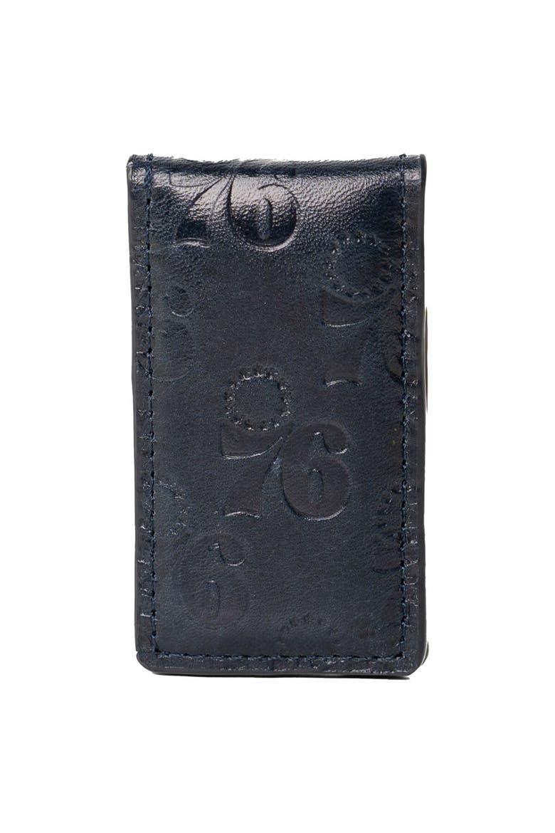 Navy Philadelphia 76ers Sammy Magnetic Money Clip, Main, color, Navy