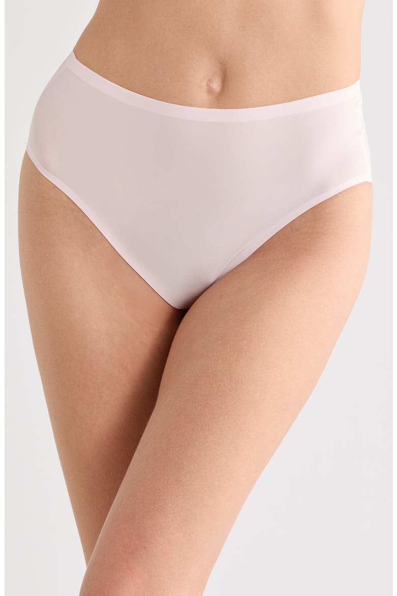 Soft Stretch High Cut Briefs, Main, color, WATERLILY PINK