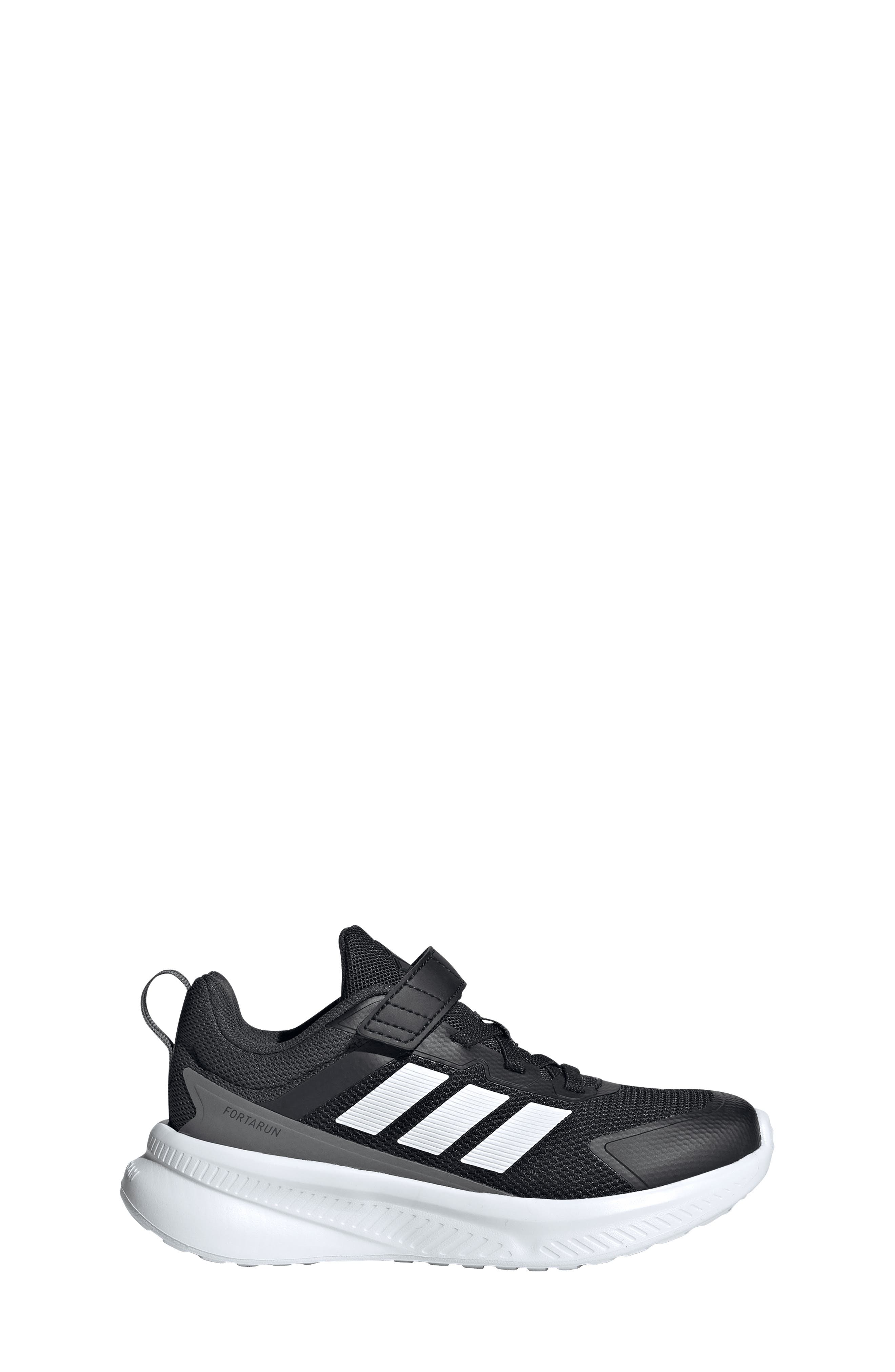 adidas Kids' Fortarun 3.0 Running Shoe, Alternate, color, Core Black/ White/ Carbon