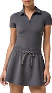 TravisMathew MoveKnit Private Lessons Performance Quarter Zip Polo