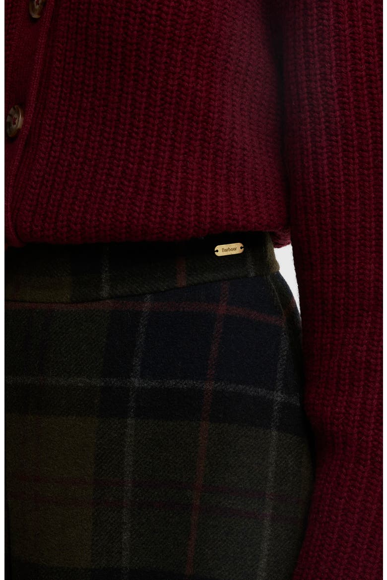 Marlow Pleated Wool Blend Miniskirt, Alternate, color, SHADOW CLASSIC TARTAN