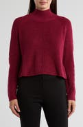 Eileen Fisher Boxy Turtleneck Wool Sweater