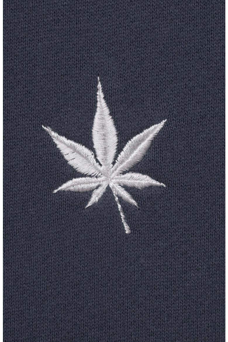 Fleece Quarter Zip, Alternate, color, Vintage Navy