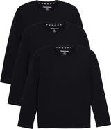 XRAY Kids' 3-Pack Long Sleeve Cotton T-Shirts