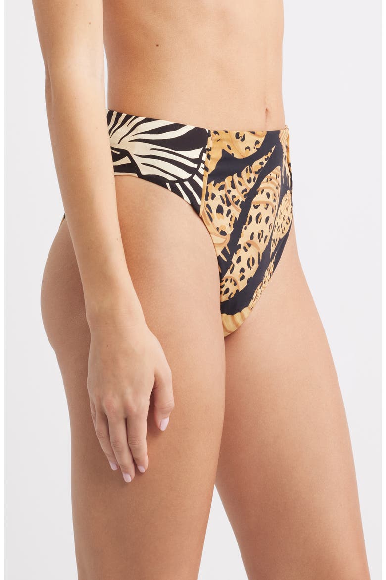 All Over Hot Pants Bikini Bottoms, Alternate, color, MULTICOLOR