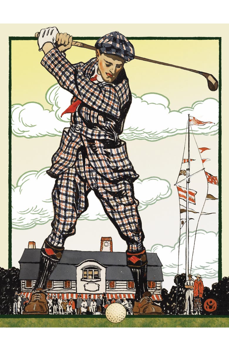 NEW YORK PUZZLE COMPANY Teeing up 1000 Piece Puzzle, Alternate, color, NO COLOR