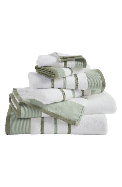Luxurious Cotton 6-Piece Decorative Towel Set