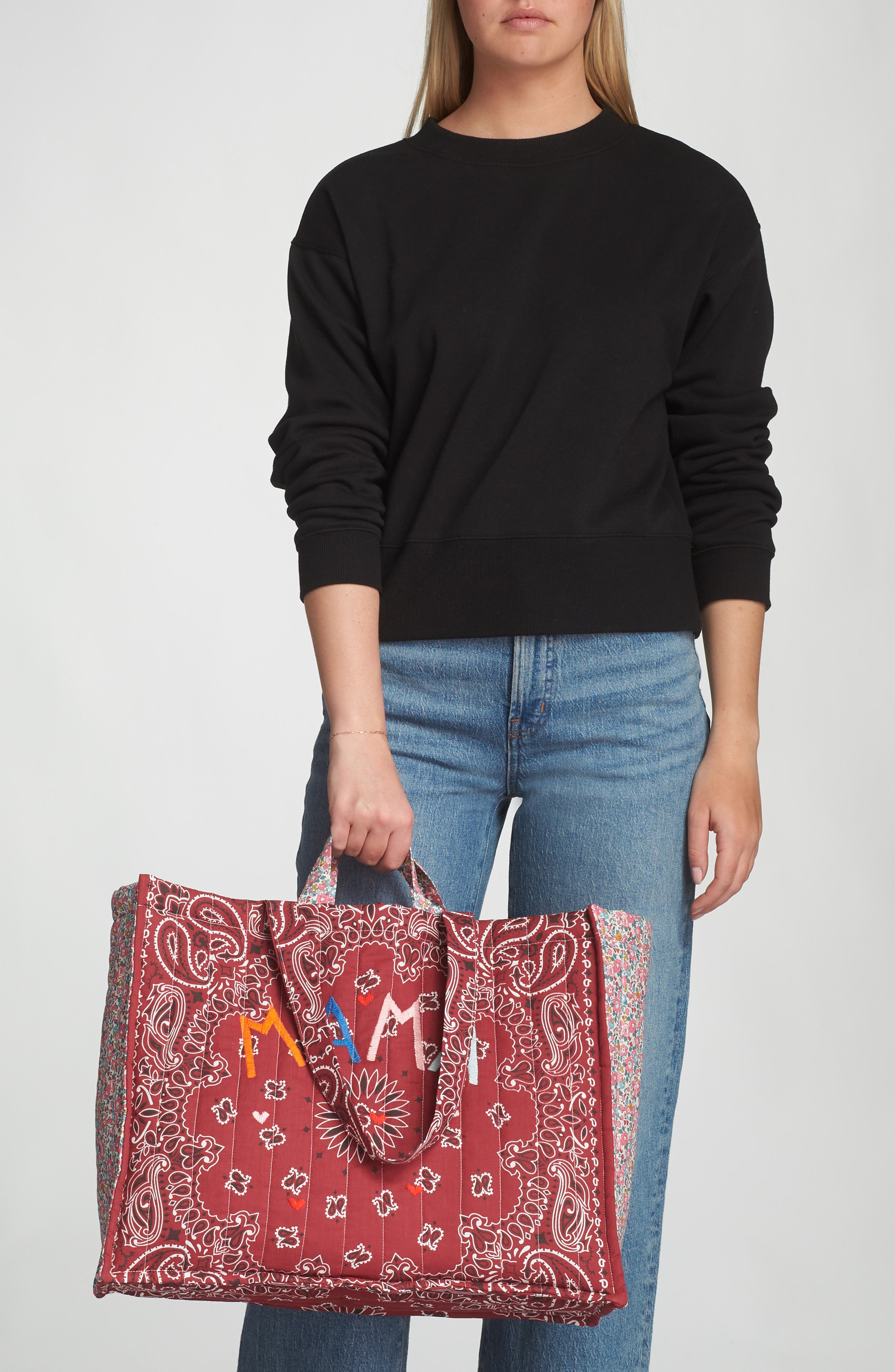 CALL IT BY YOUR NAME x Liberty London Maxi Cabas Embroidered