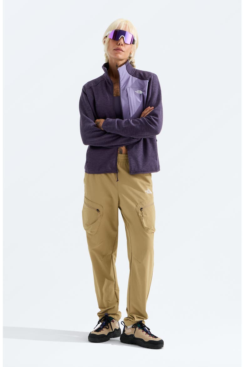 Performance Fleece Full Zip Jacket, Alternate, color, ENDLESS DUSK DARK HEATHER