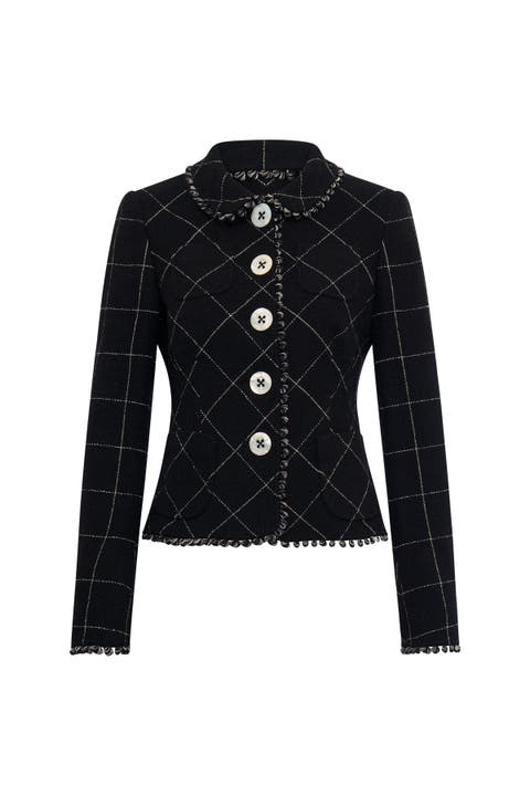Boucle Jacket With Matching Trims