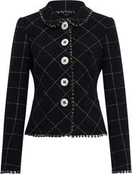 Maison Common Boucle Jacket With Matching Trims