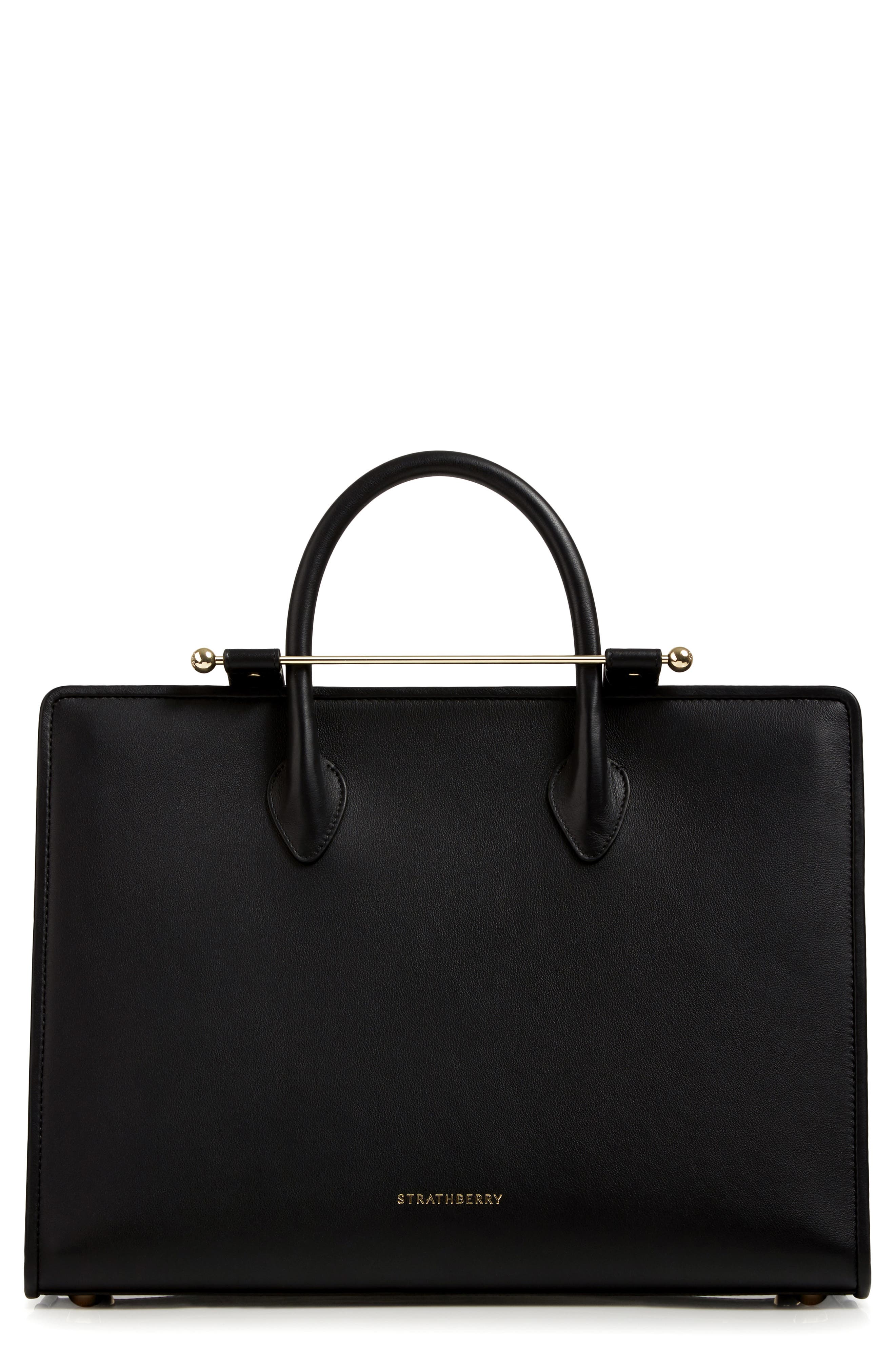 Strathberry Leather Tote, Main, color, 