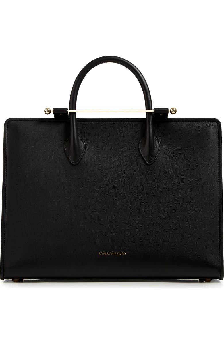 Strathberry Leather Tote, Main, color,