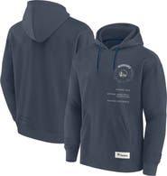 FANATICS Men's Fanatics Blue Golden State Warriors Future Ground Info Elements Premium Pullover Hoodie