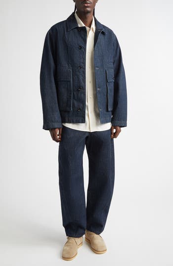 Lemaire Boxy Denim Jacket | Nordstrom