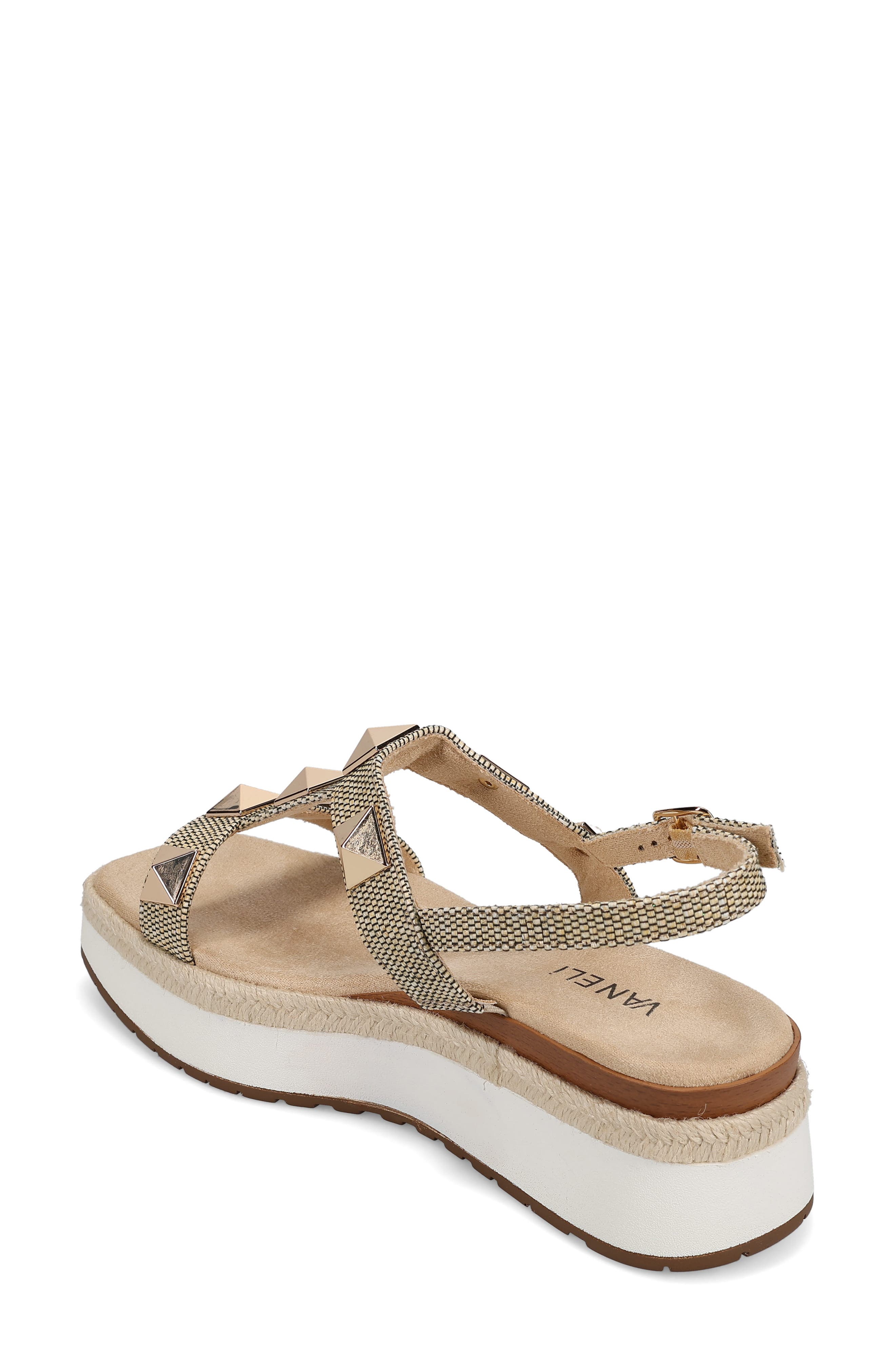 VANELi Edrys Platform Sandal, Alternate, color, Camel