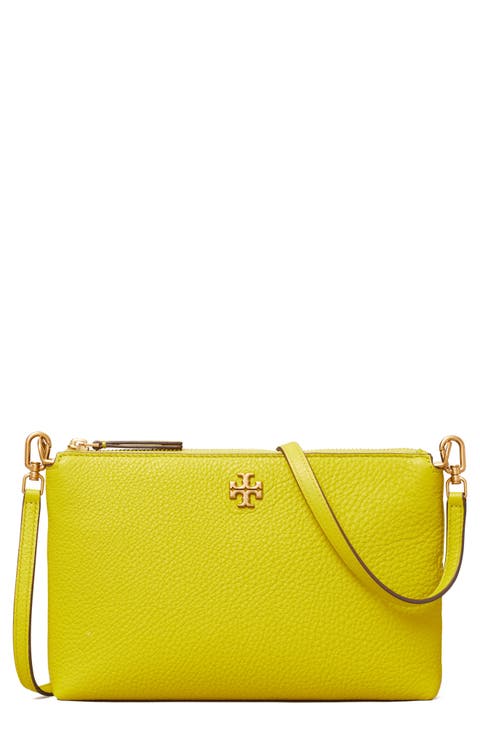 Mercer Pebbled Zip Crossbody Bag