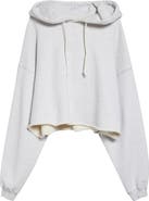 Golden Goose Star Oversize Crop Hoodie