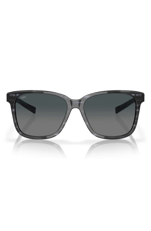 Costa Del Mar May 57mm Gradient Phantos Sunglasses In Gray