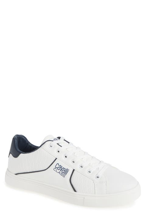 Cavalli Class Logo Low Top Sneaker (Men)