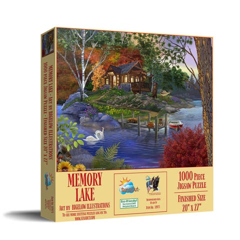Memory Lake 1000 piece Jigsaw Puzzle for Adults