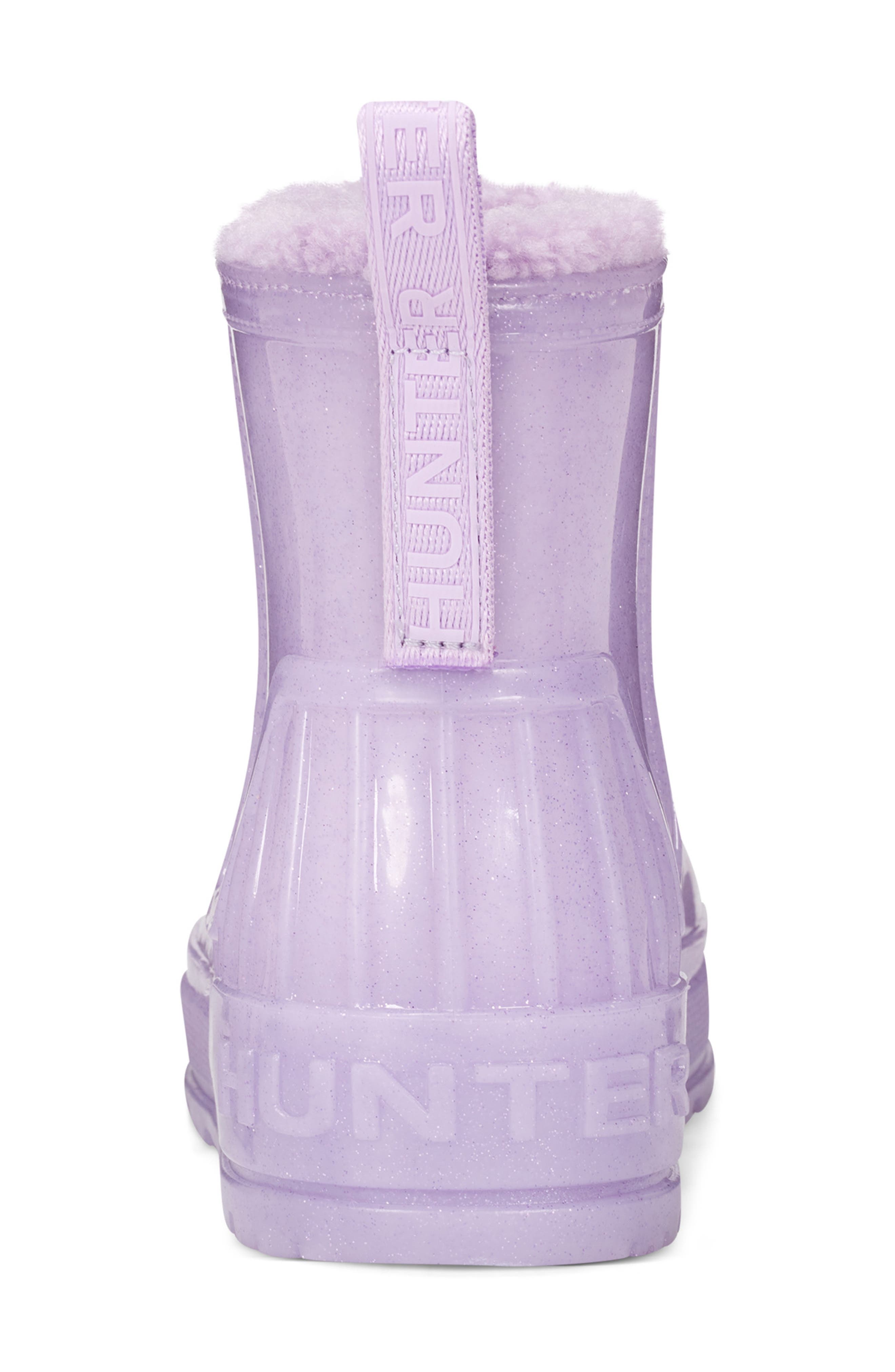 Hunter Kids' Gracey Insulated Waterproof Rain Boot, Alternate, color, Lavender Reed