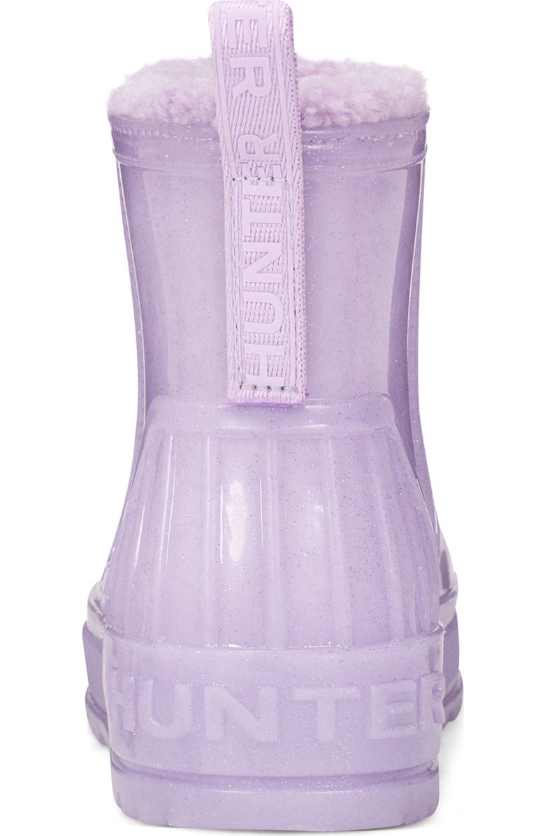 Hunter Kids' Gracey Insulated Waterproof Rain Boot, Alternate, color, Lavender Reed