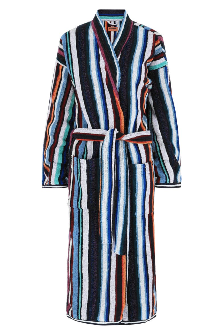 Chandler Bathrobe, Main, color, BLUE MULTI