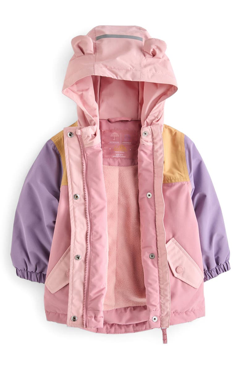 NEXT Kids' Ear Hooded Raincoat, Alternate, color, 