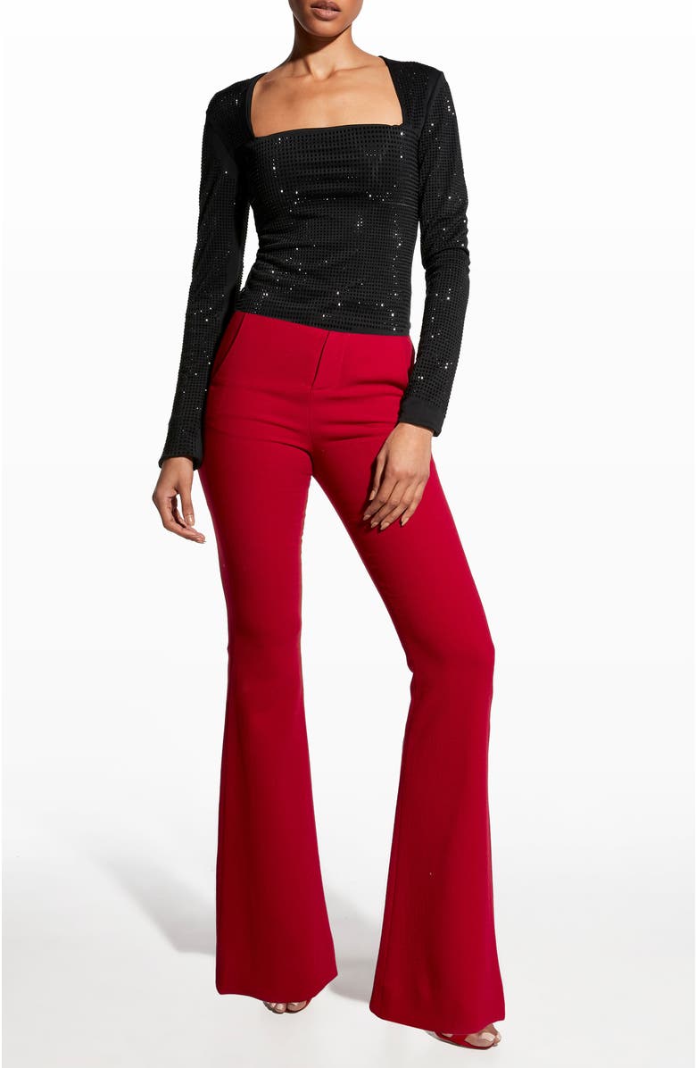 AS by DF Majesty Ls Top, Alternate, color, Black