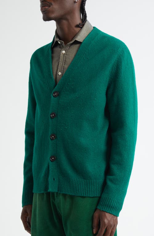 Massimo Alba Linus V-neck Cardigan In Green