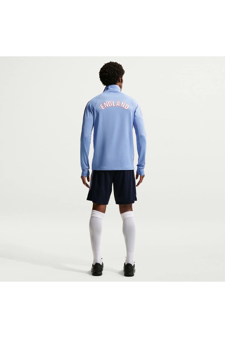 Men's Nike Blue England National Team 2026 Strike Dri-FIT Quarter