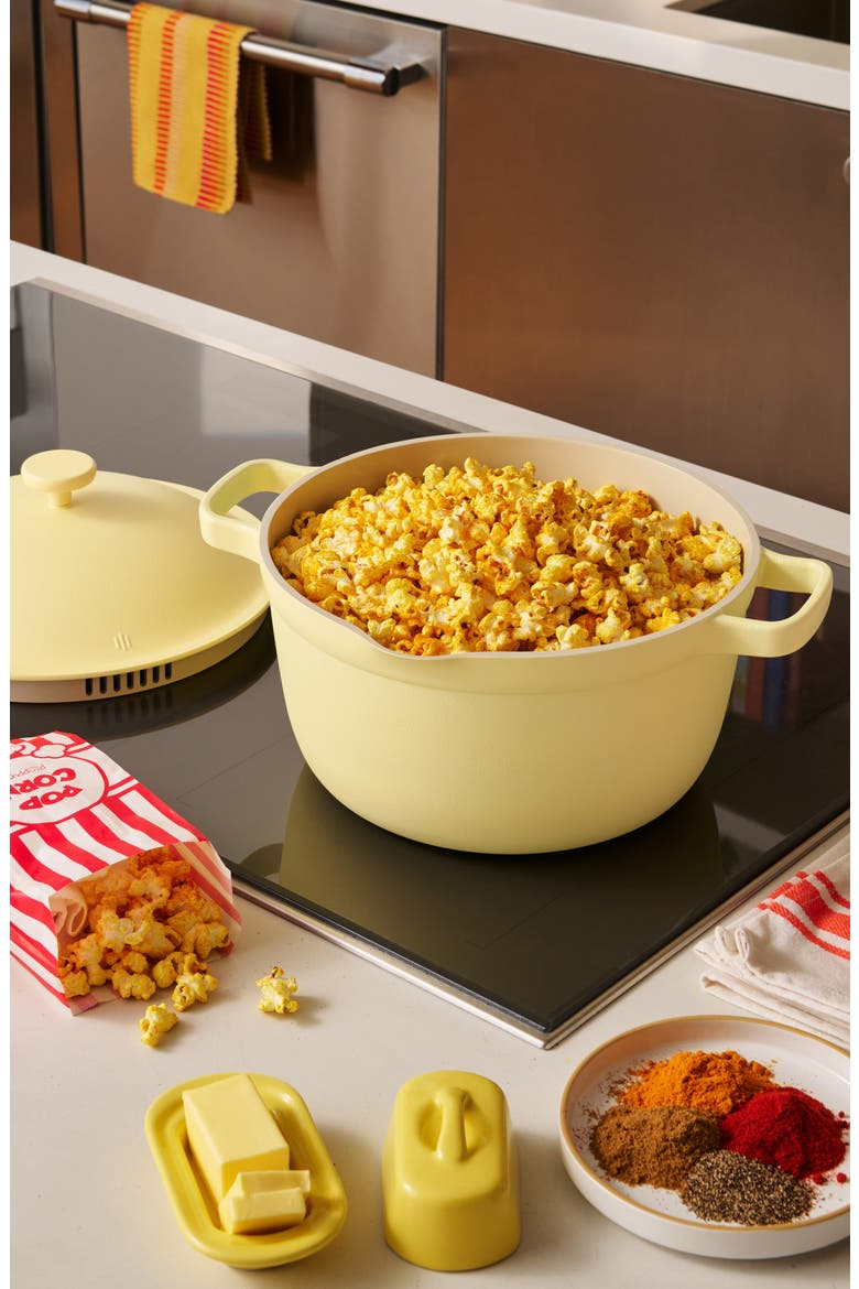 x Molly Baz 4-Piece Cookware Set, Alternate, color, BUTTER YELLOW