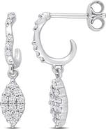 Julianna B. 3/8 CTW Diamond Dangle Earrings 14k Gold
