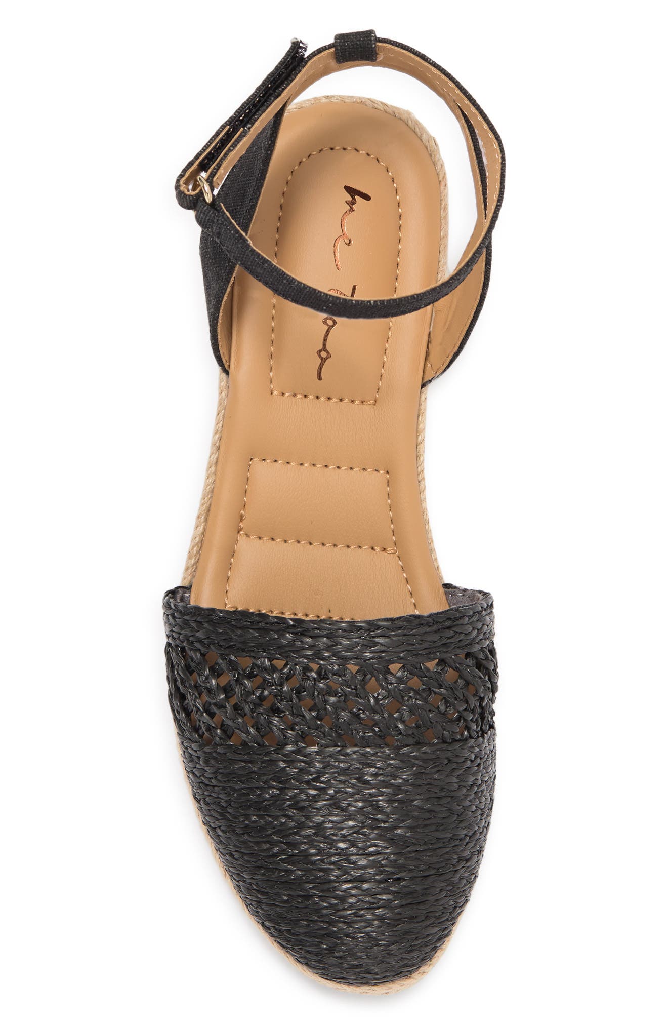 Me Too Crochet Espadrille Wedge Pump, Alternate, color, 