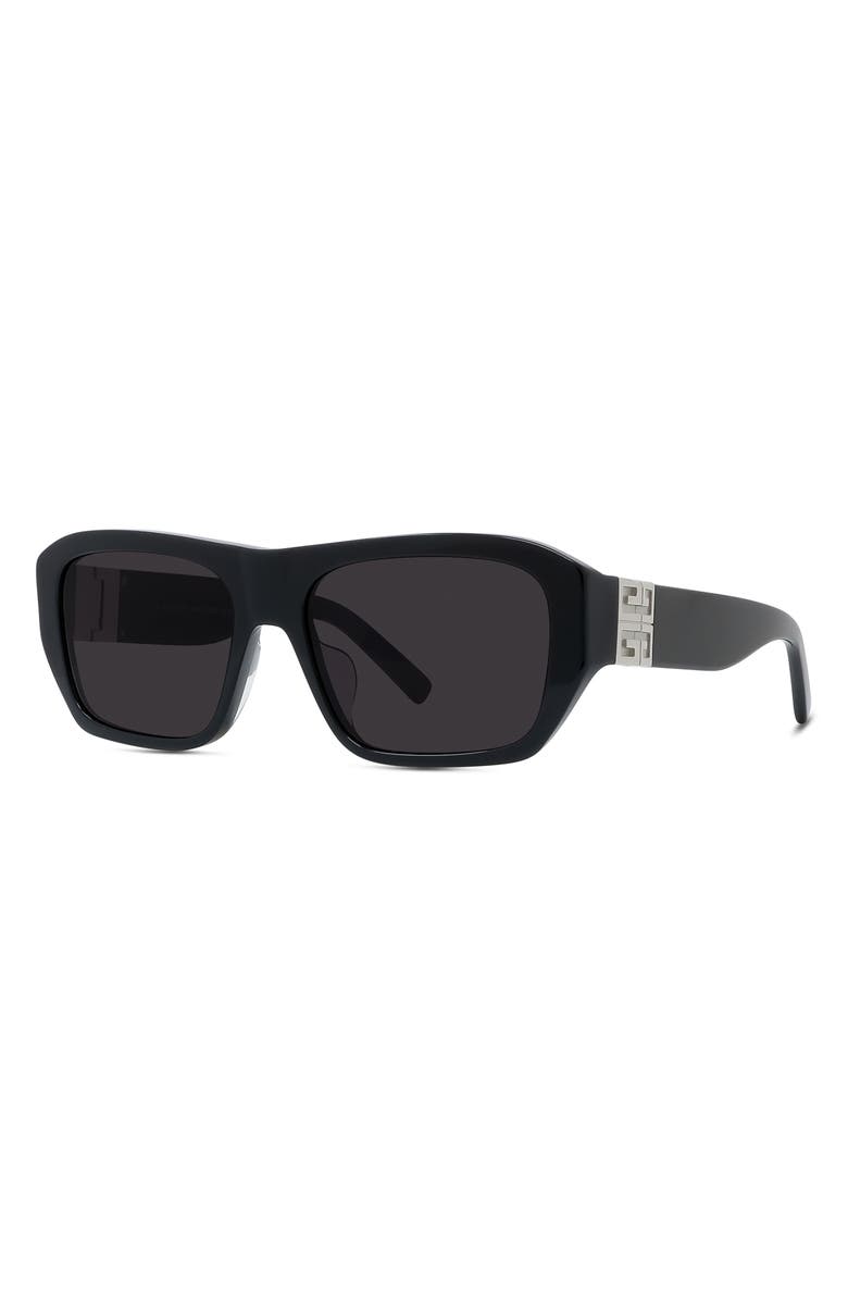 Givenchy 4G 56mm Square Sunglasses, Alternate, color,