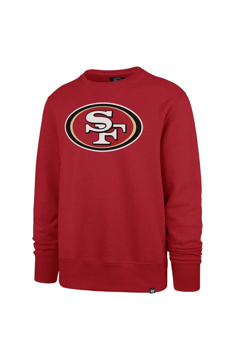 '47 Men's '47 Scarlet San Francisco 49ers Imprint Headline Pullover Sweatshirt, Alternate, color, Scarlet