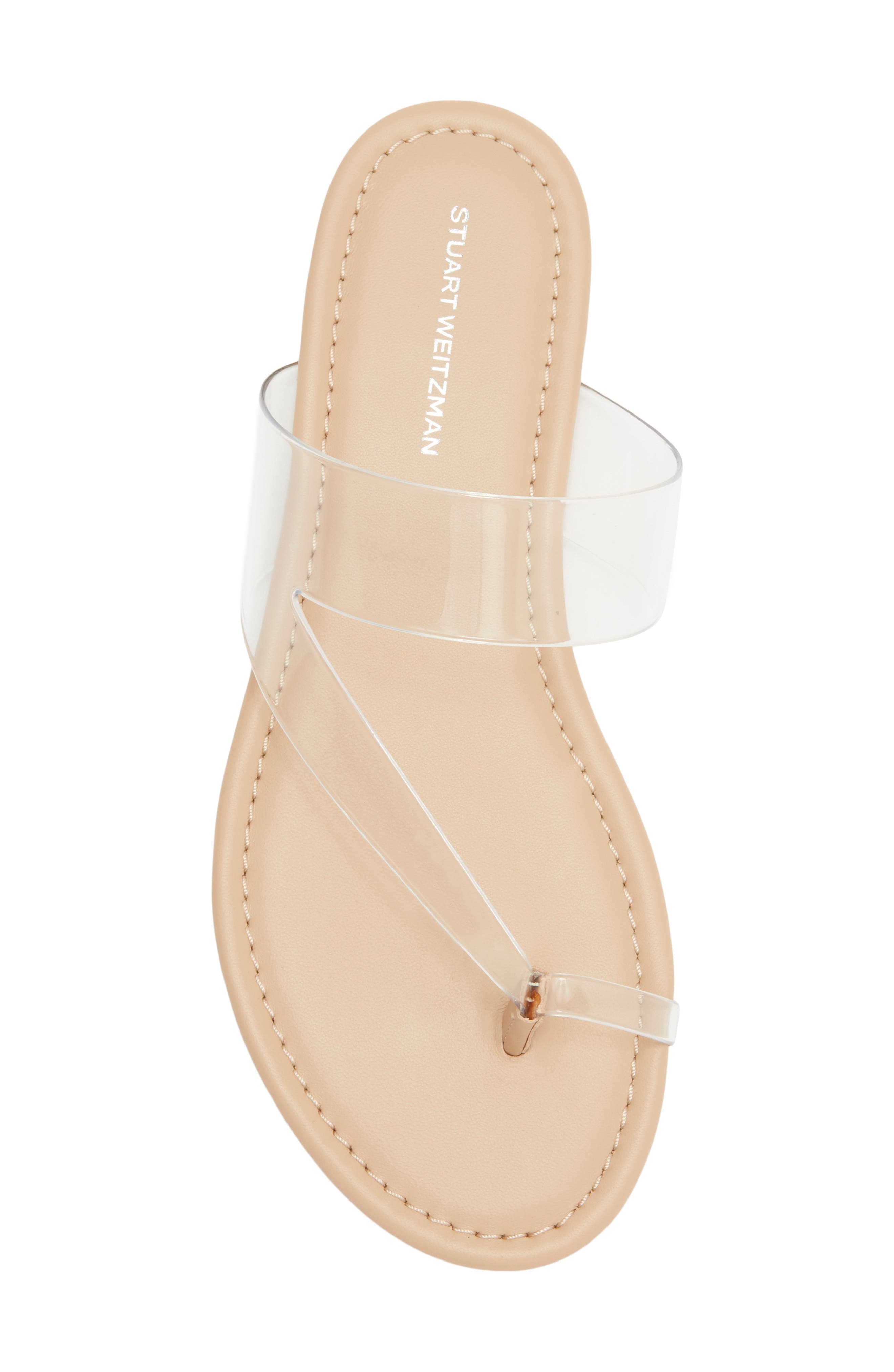 Remy Toe Strap Sandal, Alternate, color, CLEAR ADOBE