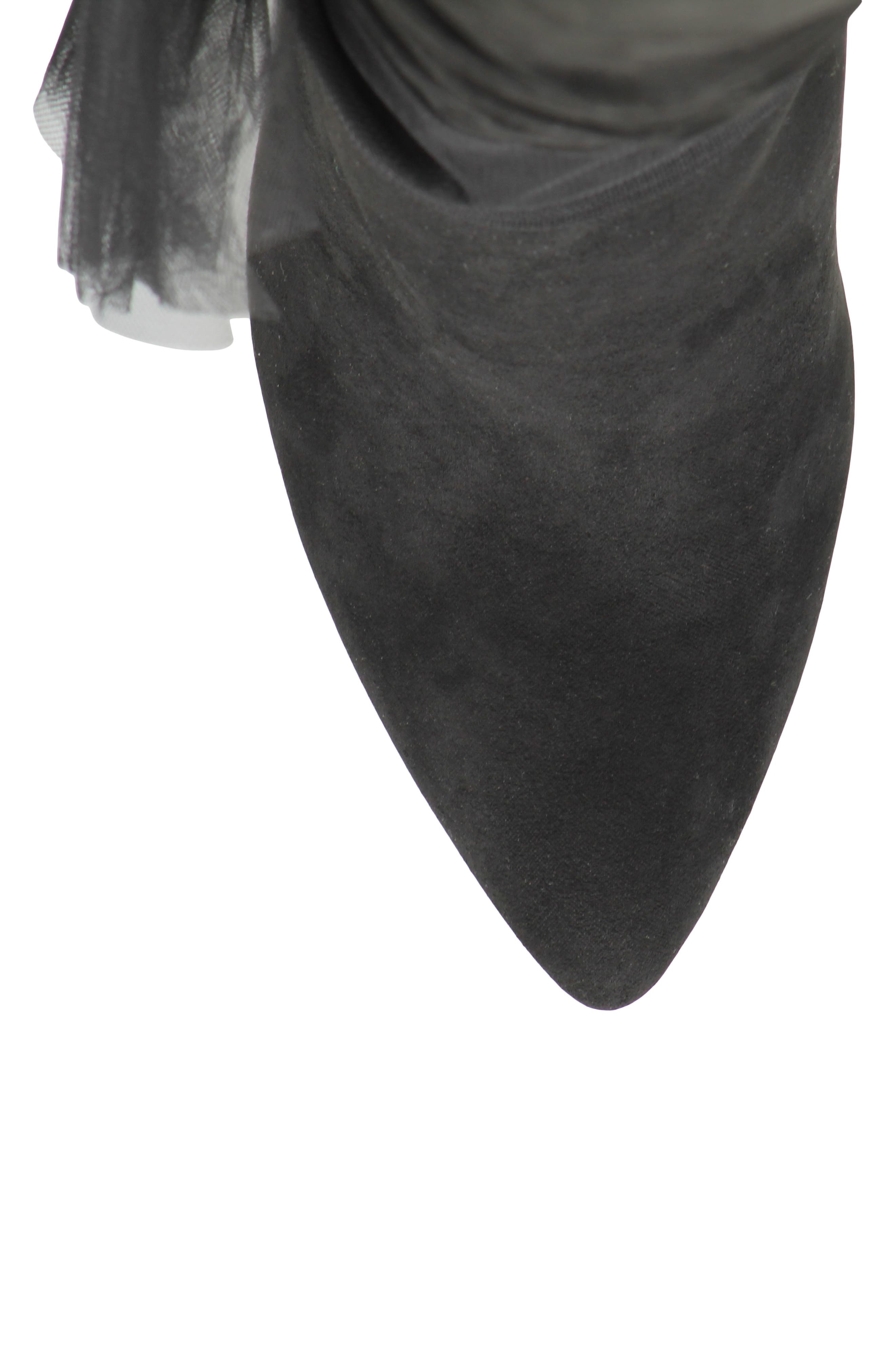 Charles by Charles David Pizzi Pointed Toe Knee High Boot, Alternate, color, Black-Ms