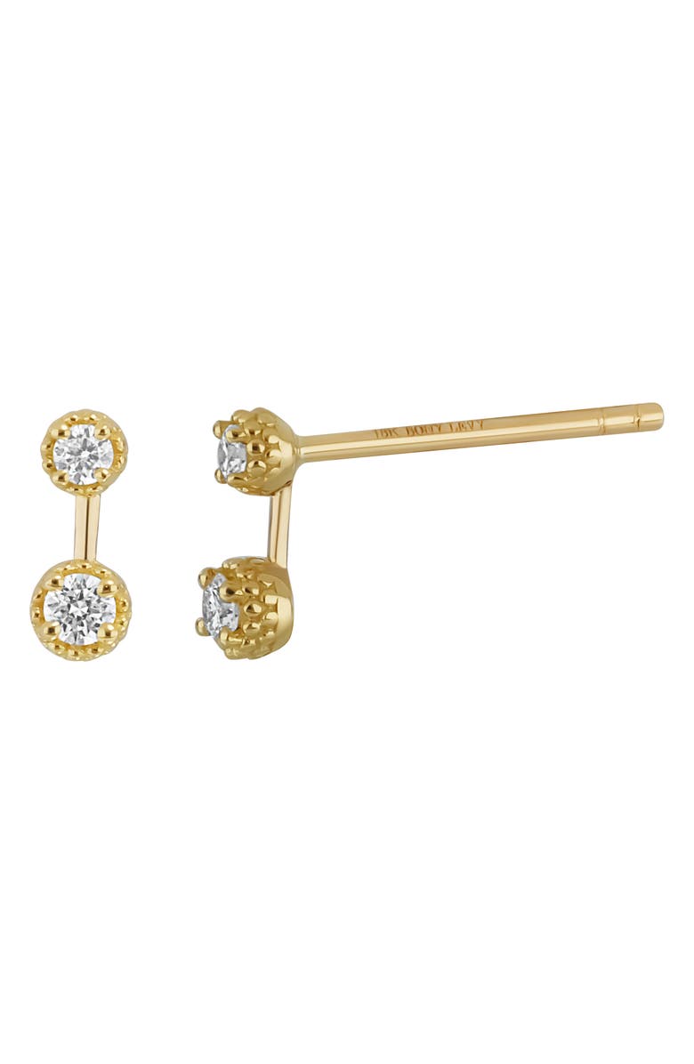 Bony Levy Mykonos Diamond Stud Earrings - 0.1ct., Main, color, 18K Yellow Gold