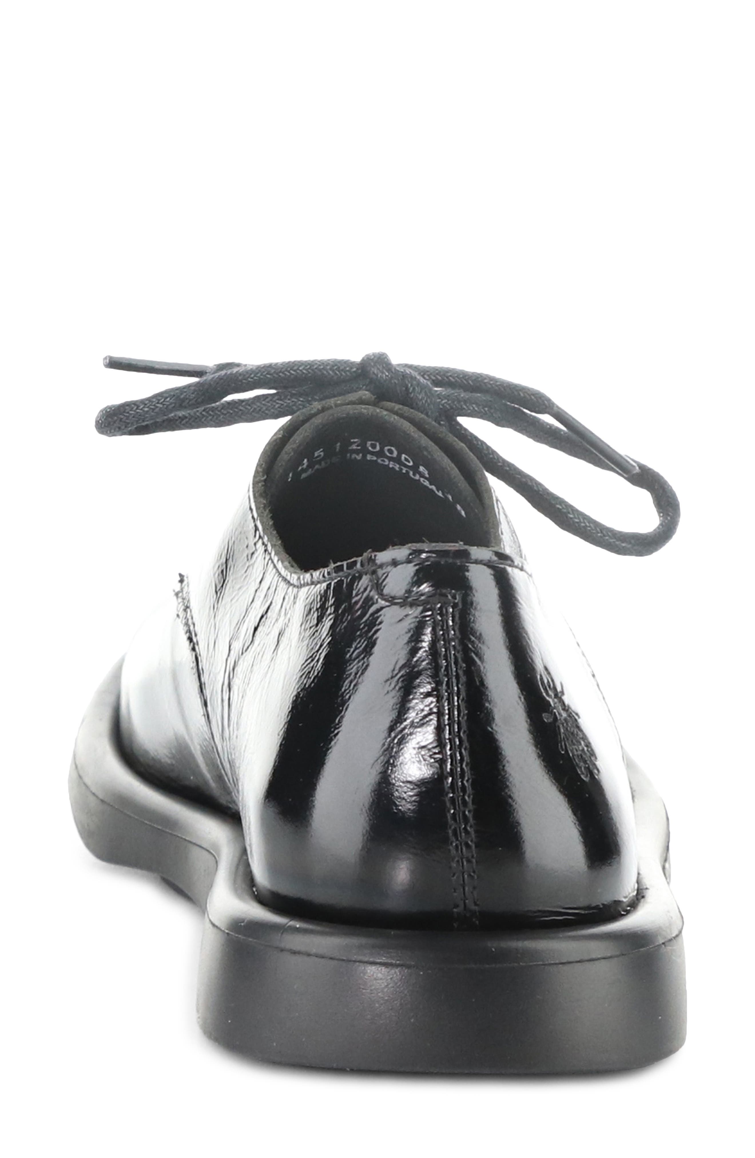 Fly London Teni Lace-Up Shoe, Alternate, color, Black Patent