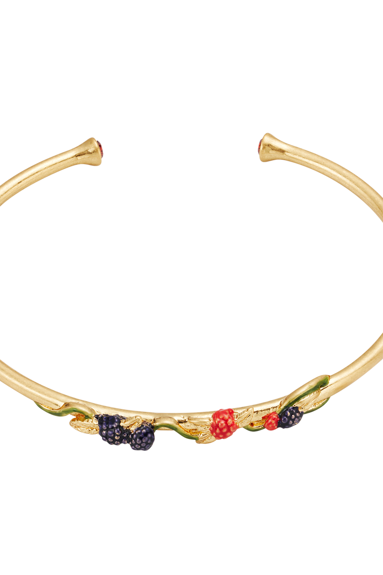 Orla Hedgerow Bangle, Alternate, color, Gold