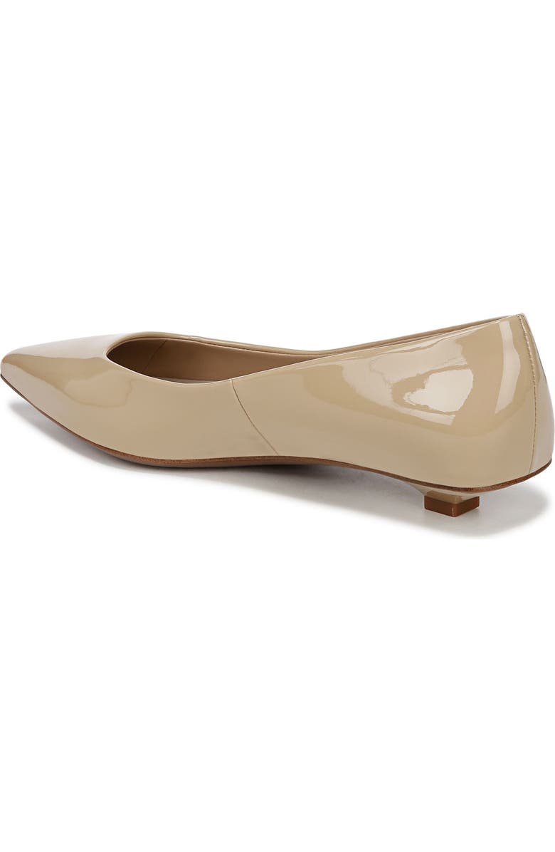 Franco Sarto Prella Pointed Toe Kitten Heel Pump, Alternate, color, Grey