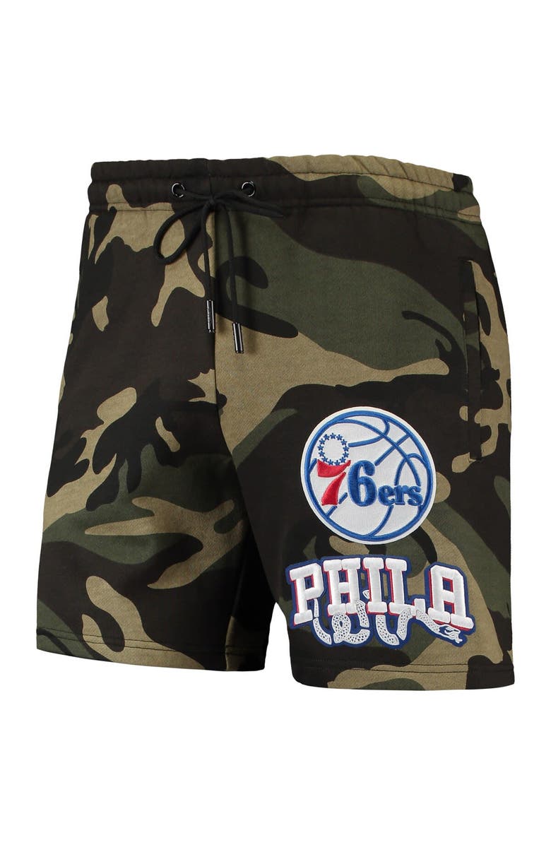 PRO STANDARD Men's Pro Standard Camo Philadelphia 76ers Team Shorts, Alternate, color, Camo
