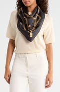 COACH Charms Silk Scarf