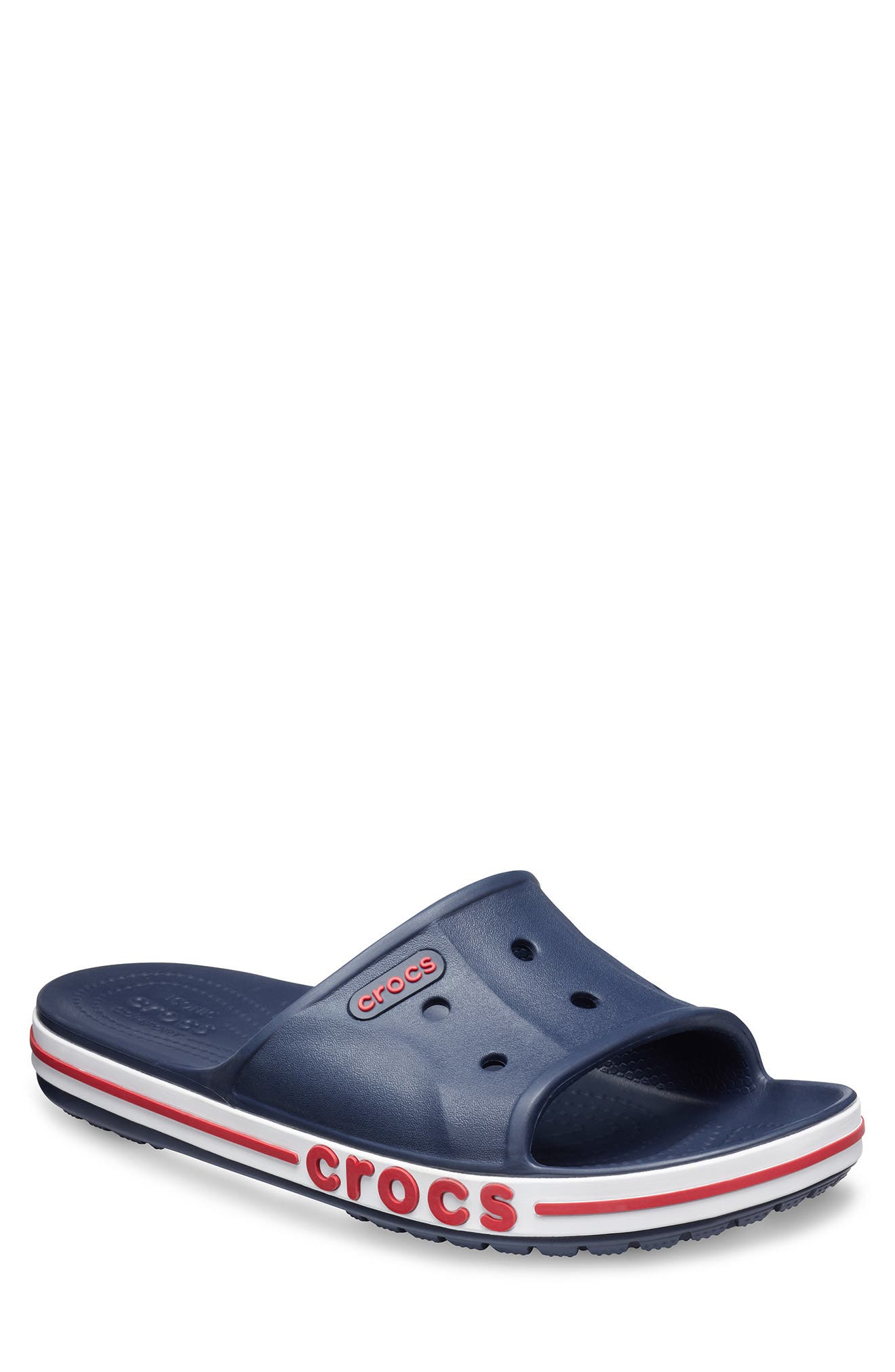 CROCS Bayaband Slide Sandal, Main, color, 