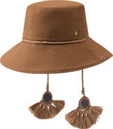Helen Kaminski Isla Cotton & Linen Blend Bucket Hat
