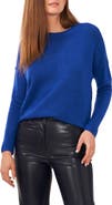 Vince Camuto Exposed Seam Crewneck Sweater