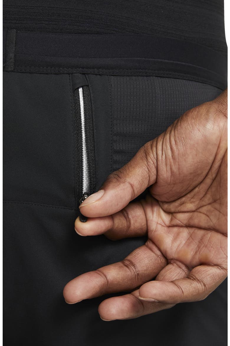Dri-FIT Flex Stride Pocket 2-in-1 Running Shorts, Alternate, color, BLACK/ BLACK