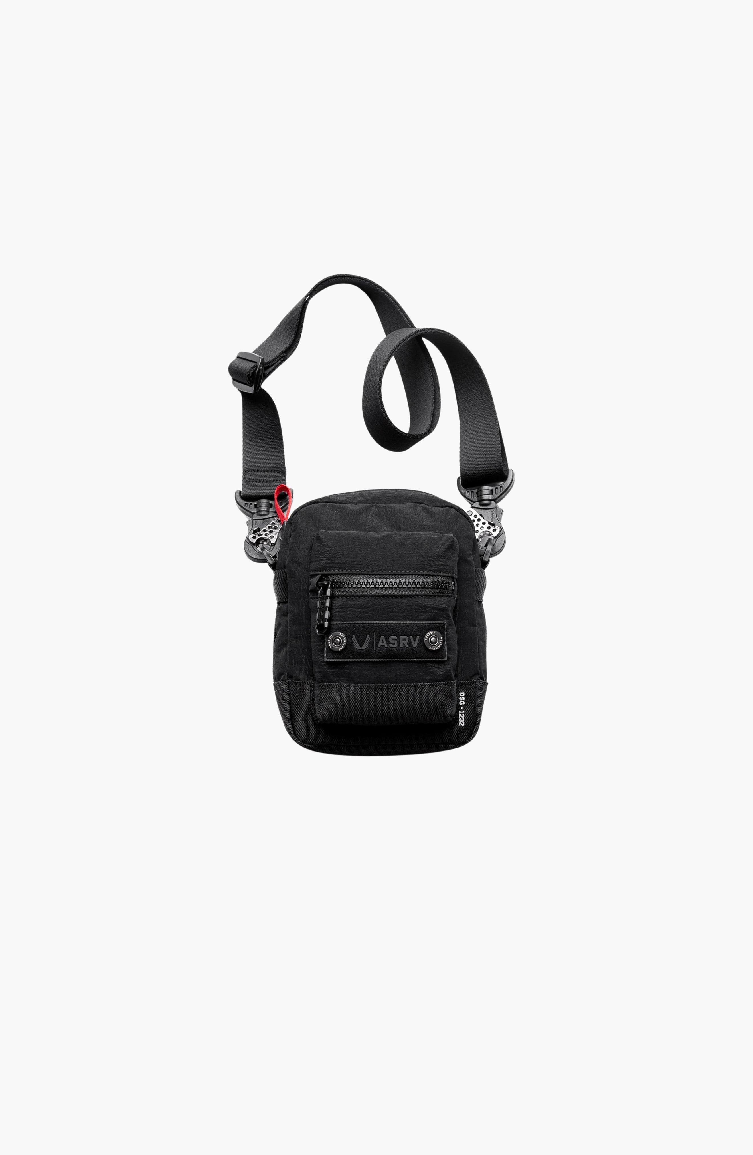 Ripstop Shoulder Bag, Main, color, Black